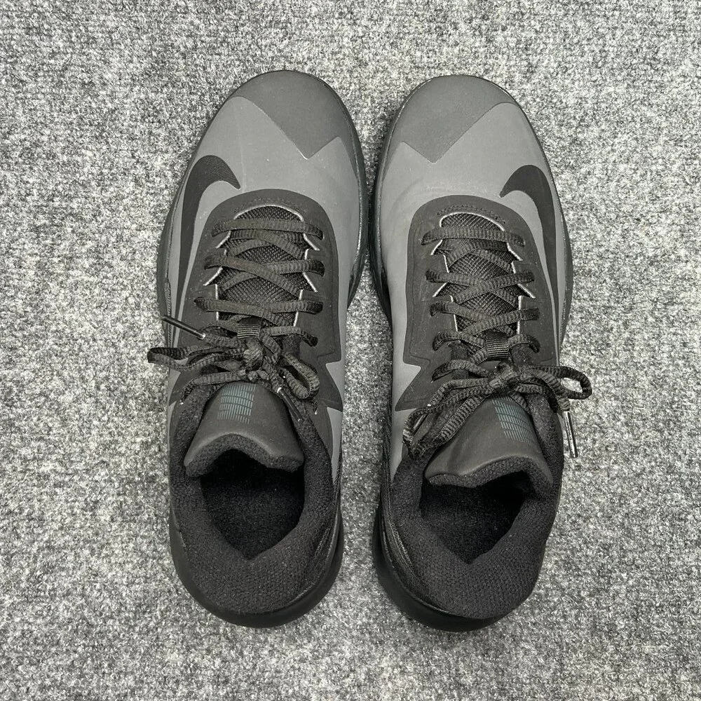 Nike Precision IV NBK Basketball‎ Shoes Men's Size 8 Dark Smoke Black Athletic